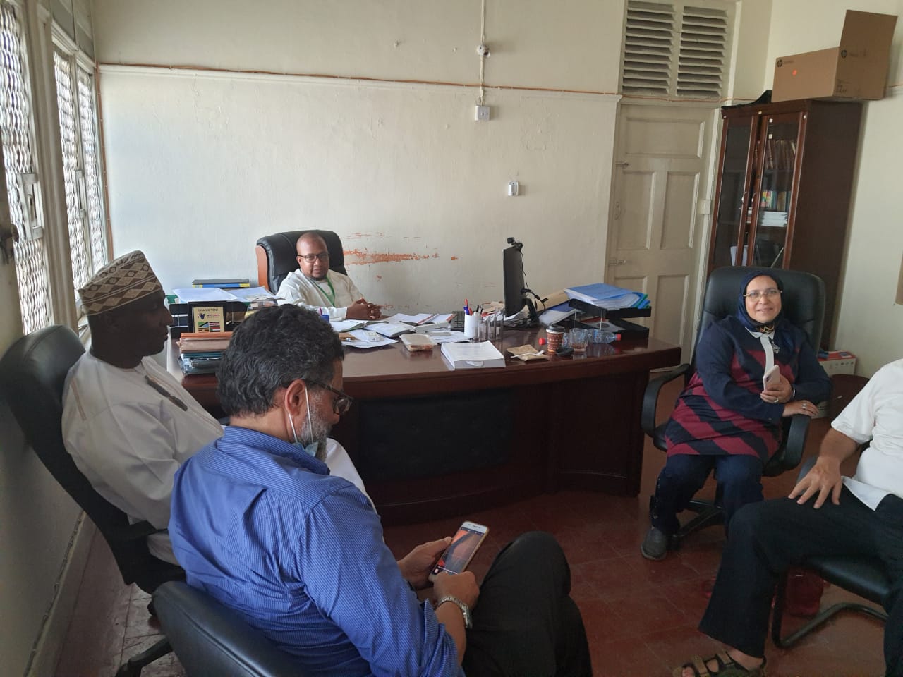 A Call to the WCK by the Deputy Ambasedor of Morrocco